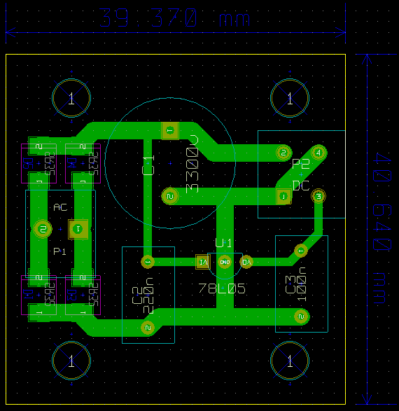 PSU PCB layout